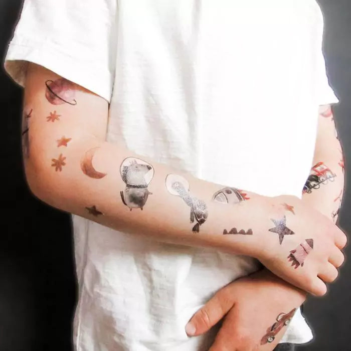 Vegane Tattoos - Space