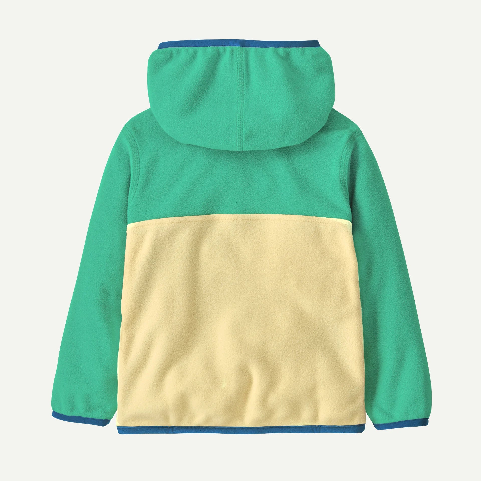 Baby Micro D™ Snap-T® Fleece Jacket - Buttercup Yellow/Aqua Stone