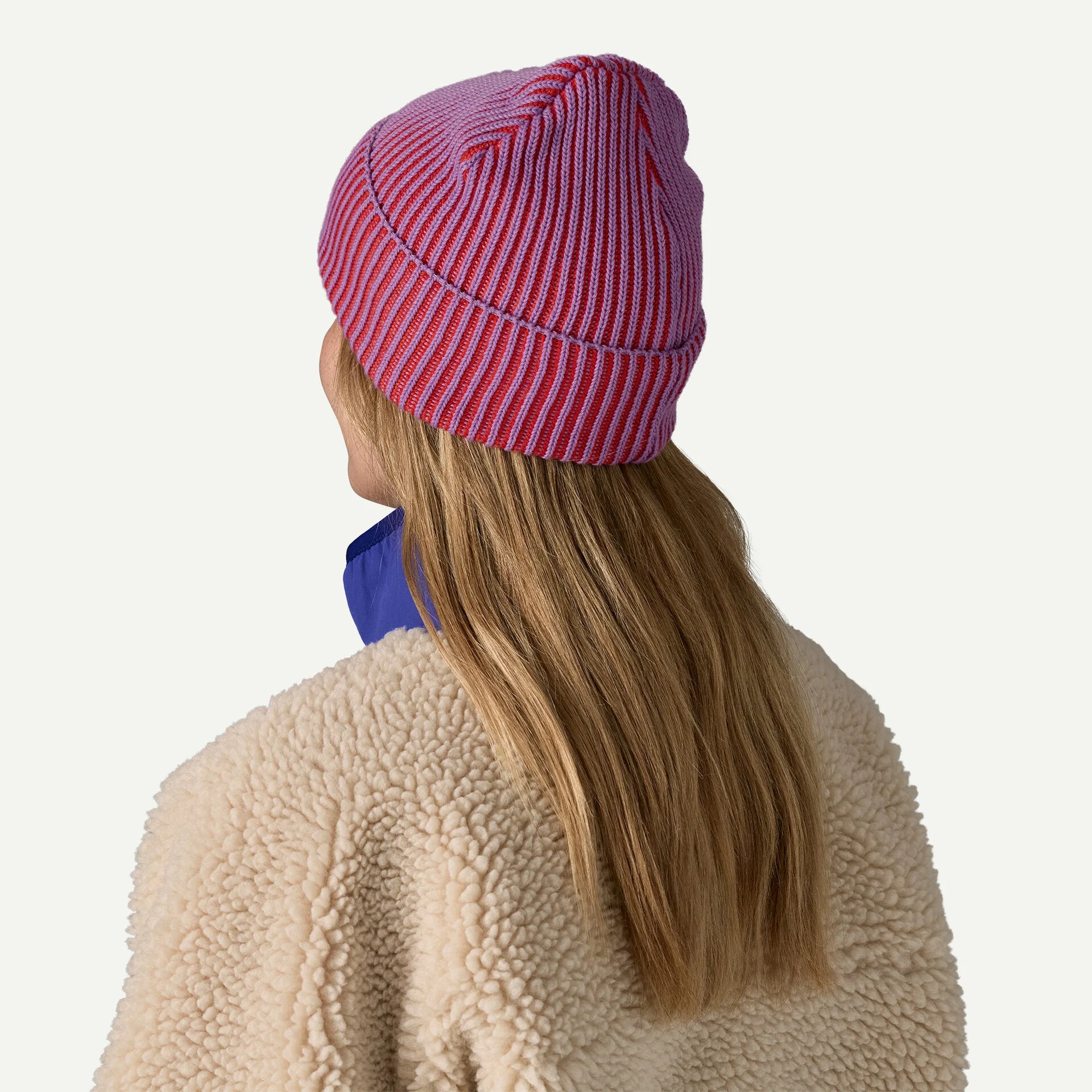 Rolled Beanie - Brisk Purple- OS