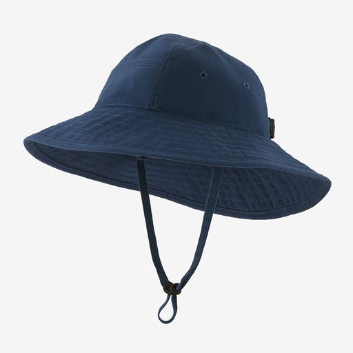 Kids Trim Brim Bucket UPF Hat - Tidepool Blue