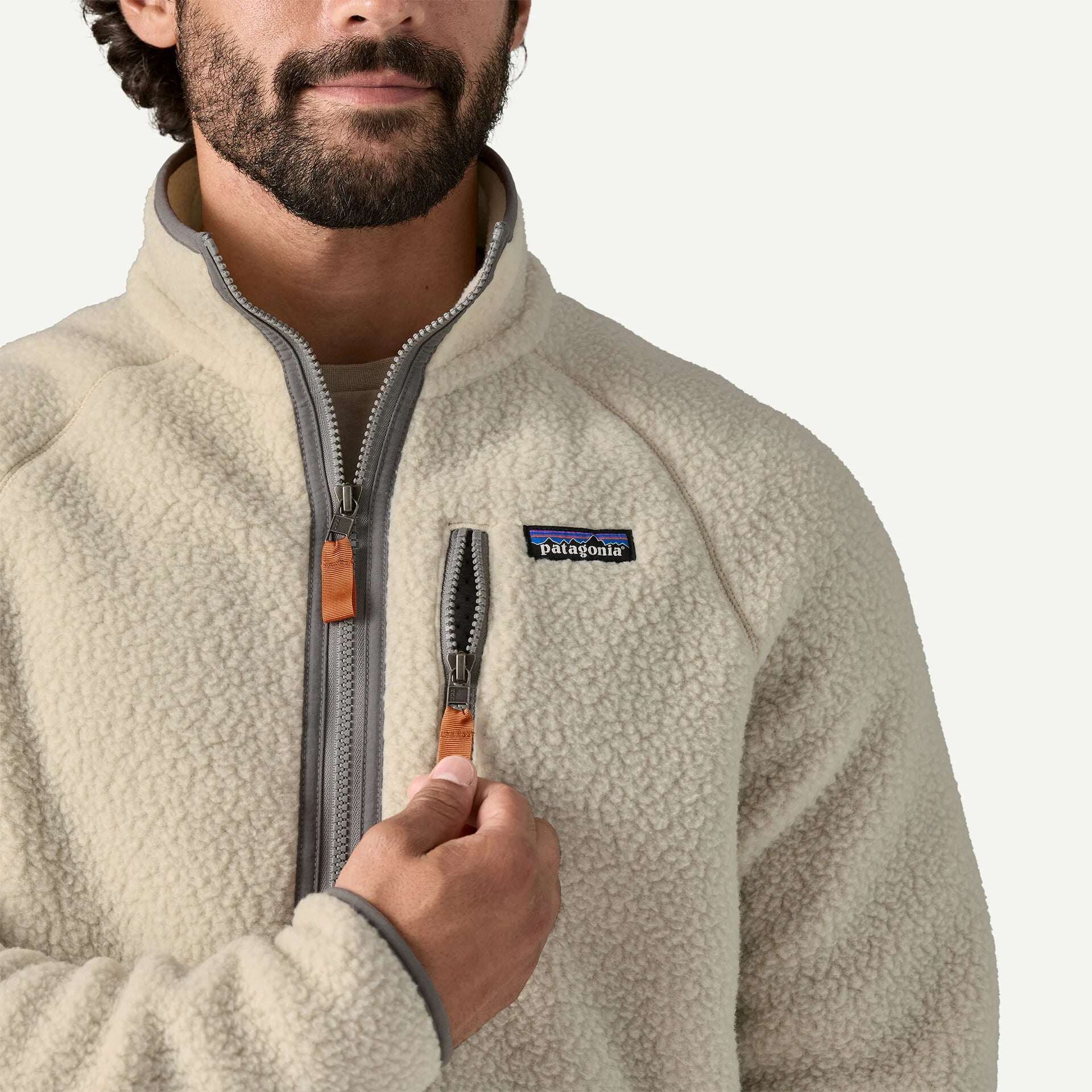 M'S Retro Pile JKT - Pelican