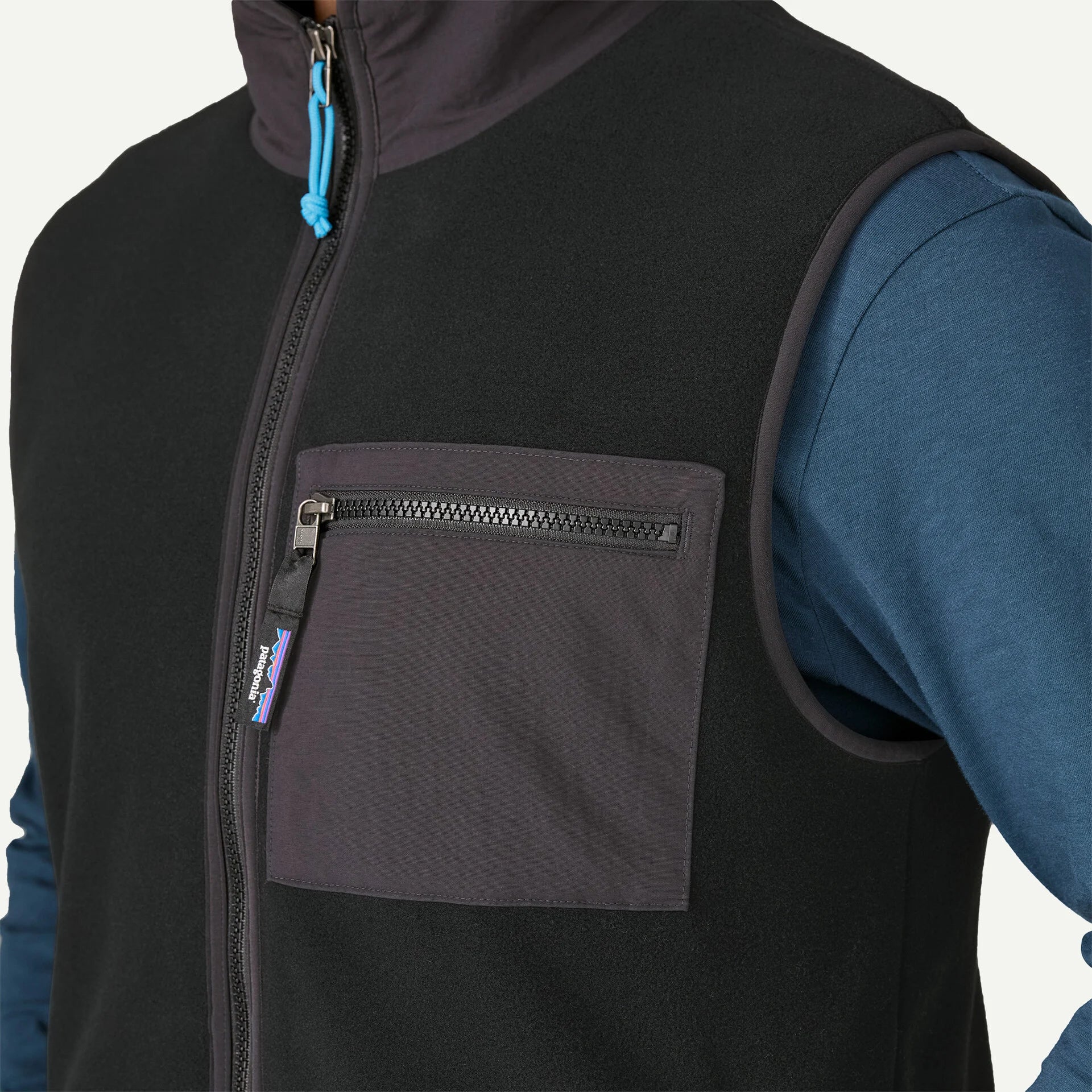 M's Synchilla® Fleece Vest - Solid Black