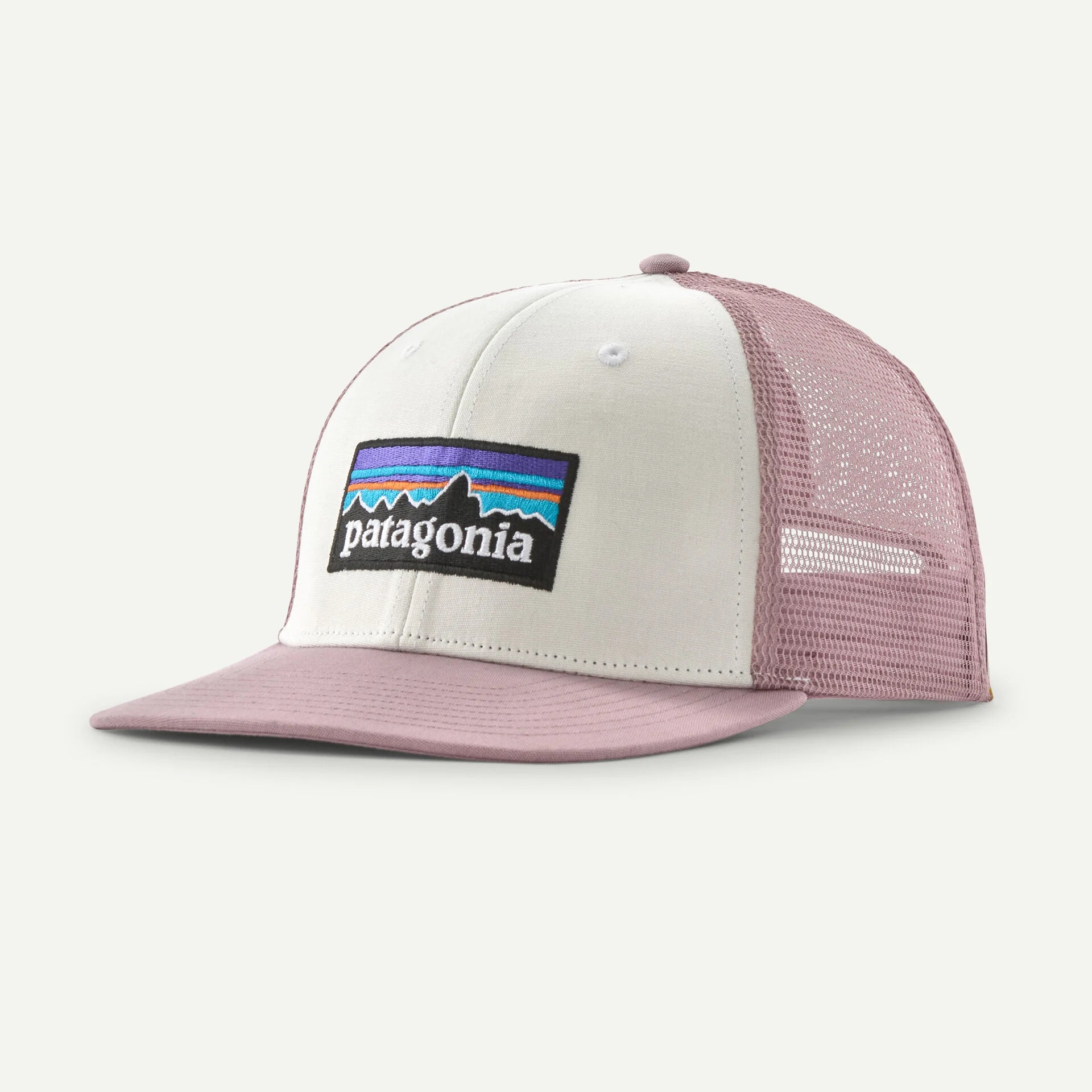 P-6 Logo Trucker Hat - White/Quiet Violet