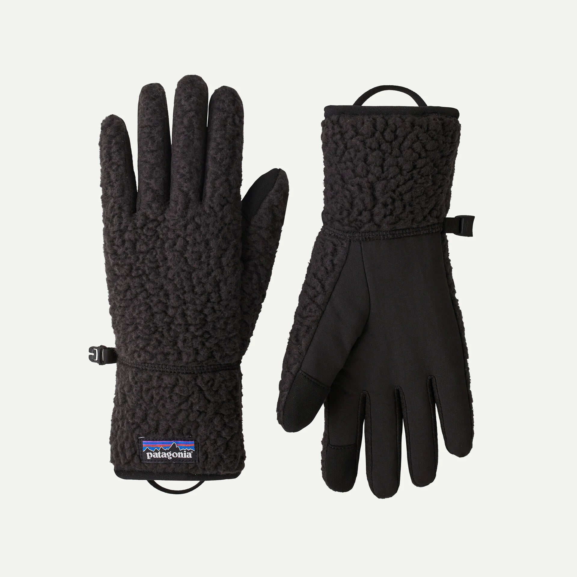 Pile Fleece Handschuhe - Black