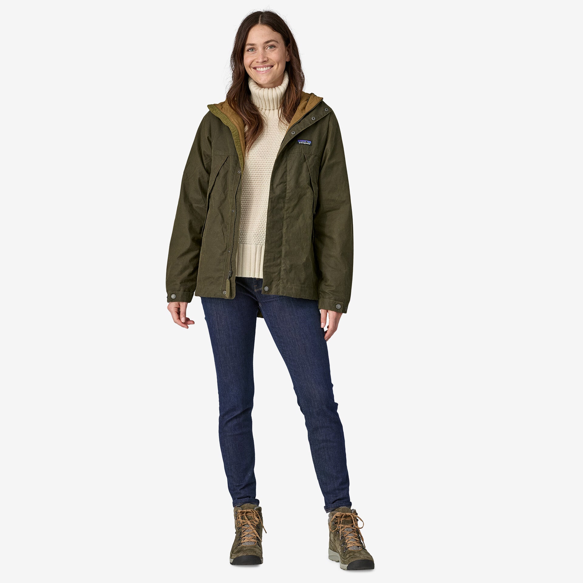 Waxed Cotton Jacket - Basin Green