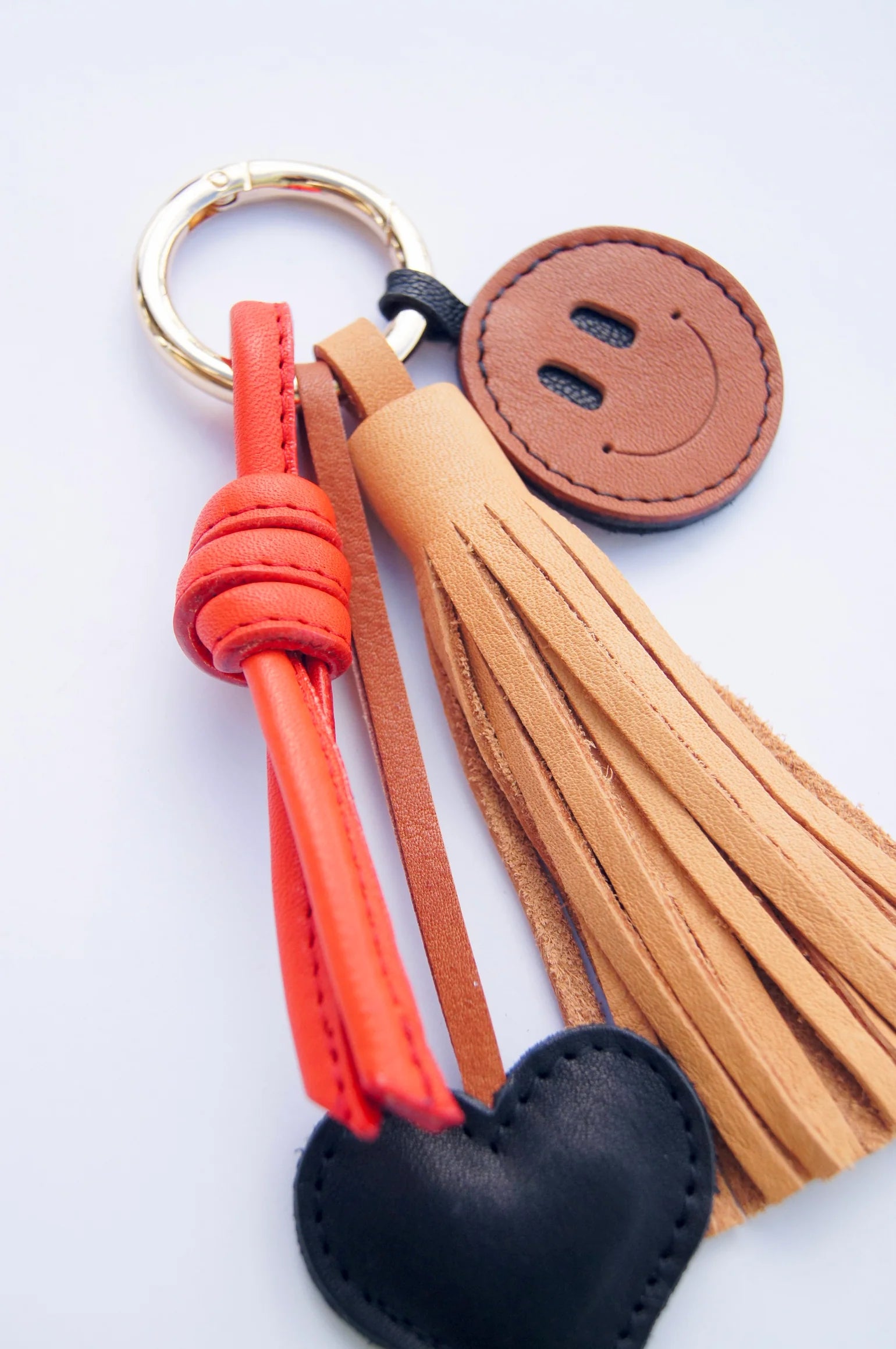 Knot Keychain - Orange