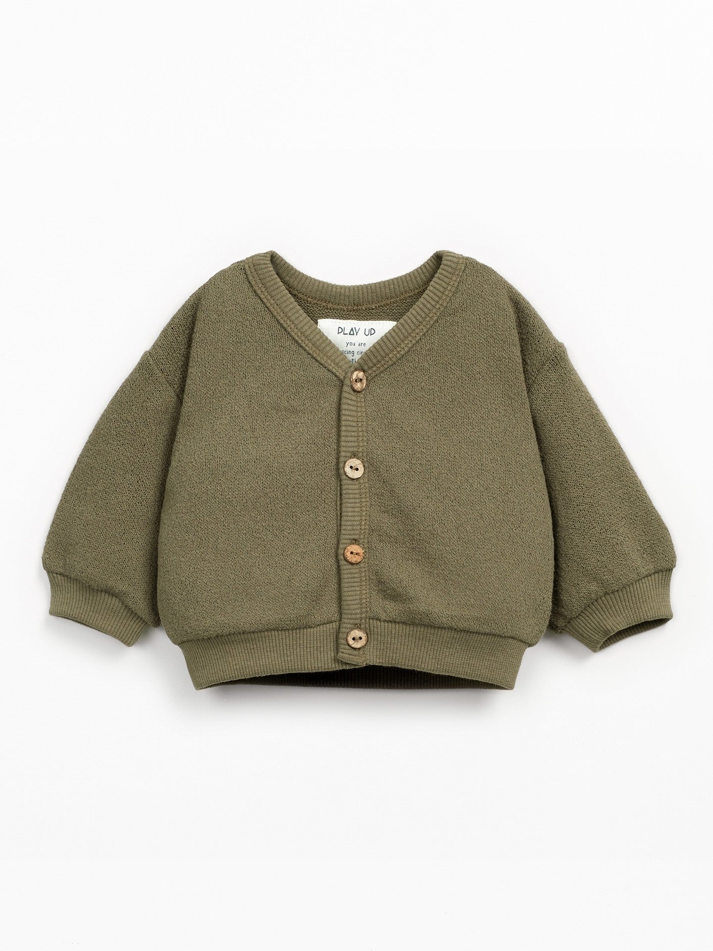 Baby Cardigan - Olive