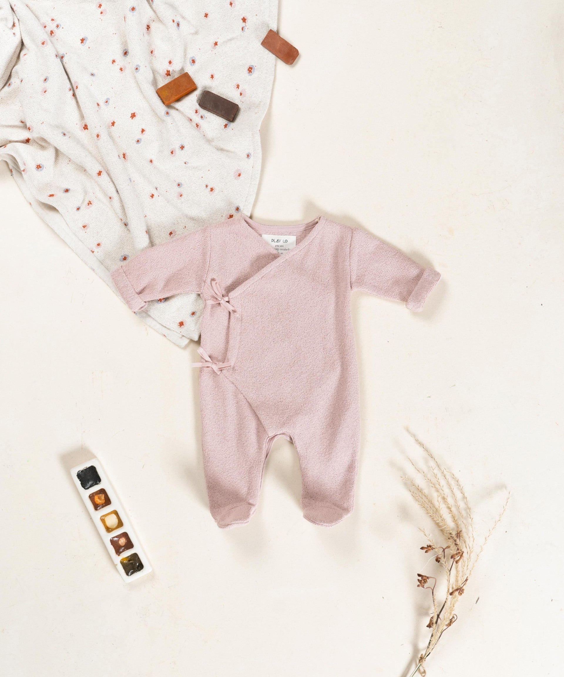 Wickel Overall - Rose