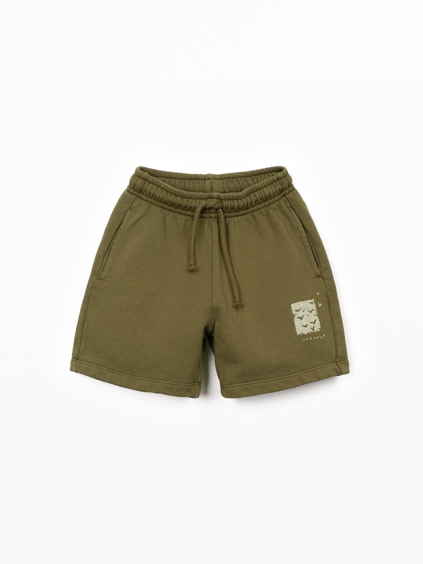 Shorts - Khaki Print