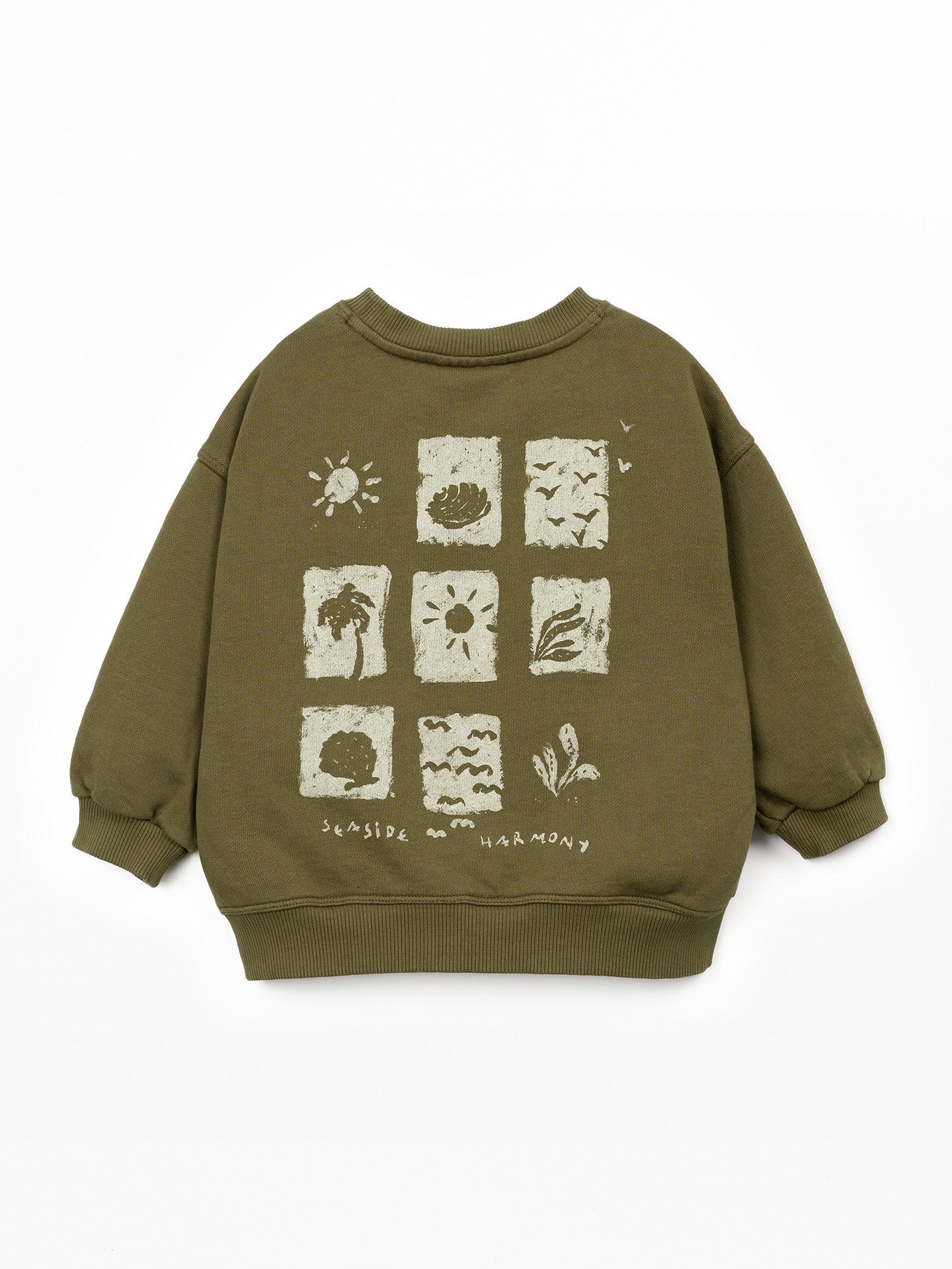 Sweater - Khaki Print