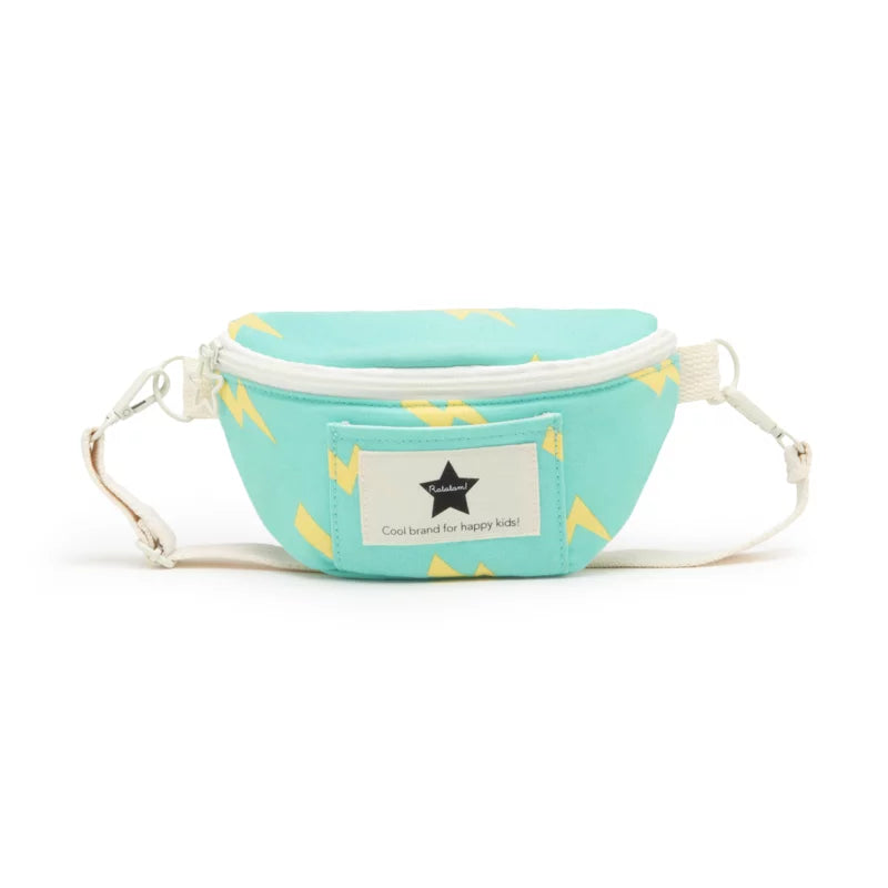 Mini Bauchtasche - Blitz - Blau&Gelb