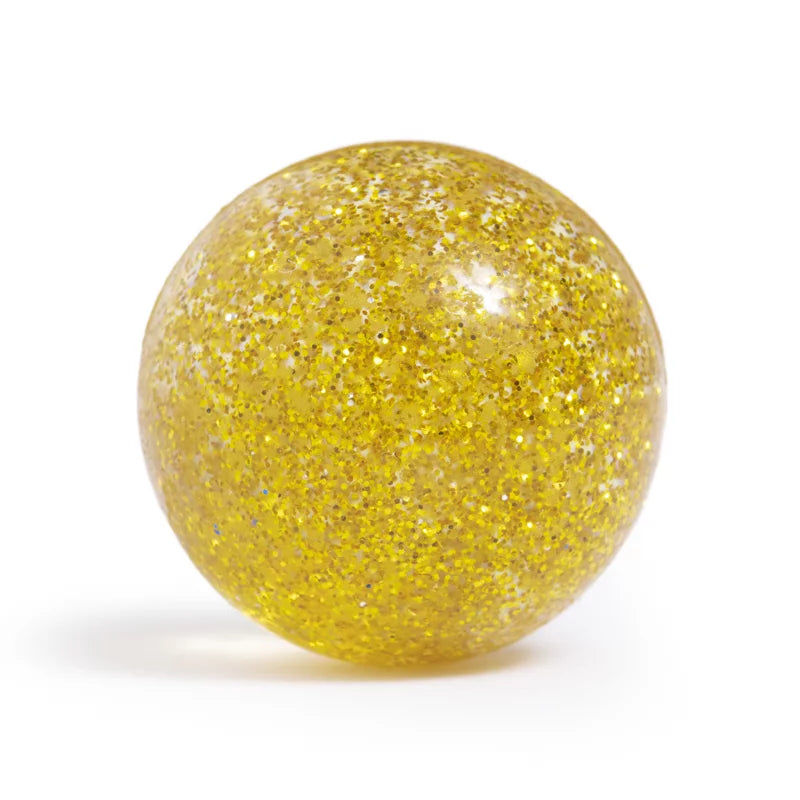 Glitzer Springball - Gold - 43mm