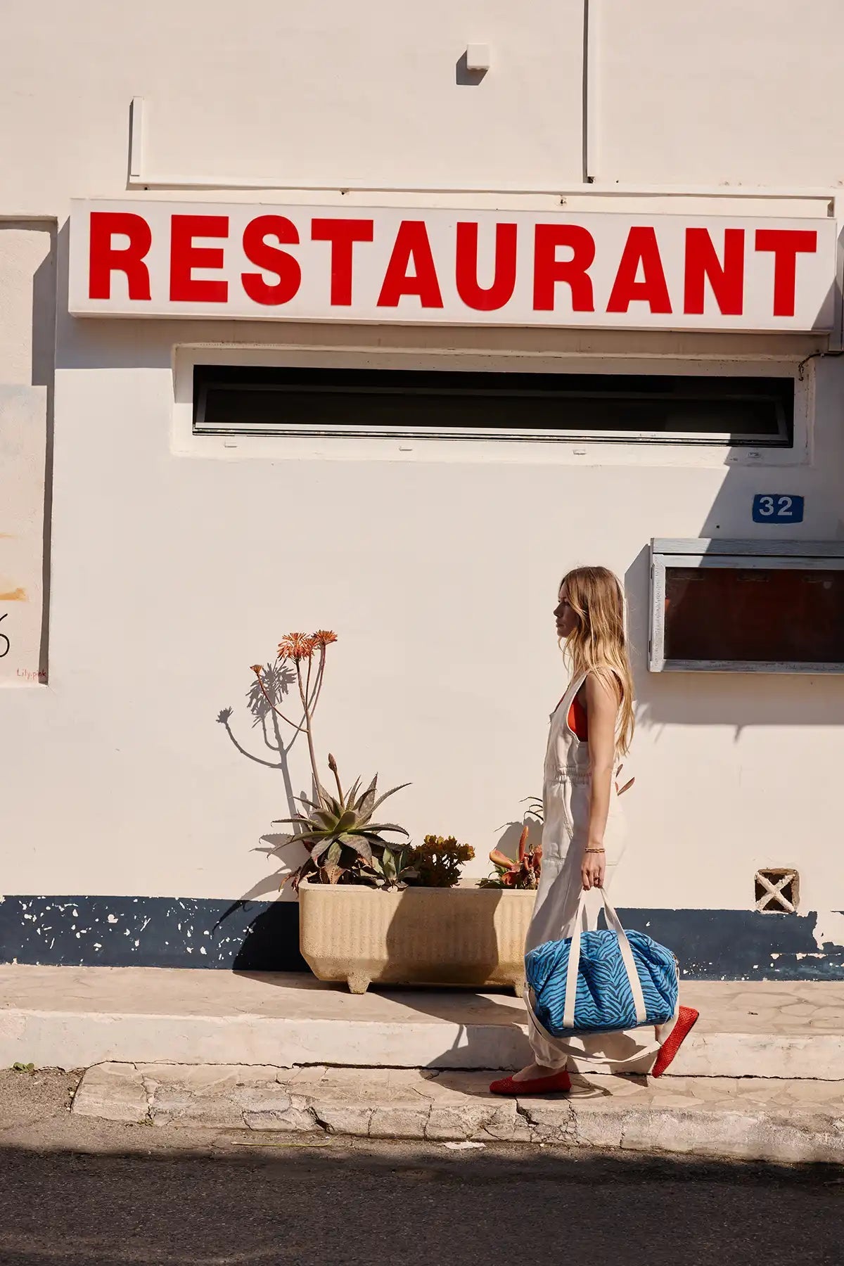 Tasche Raphael Zebra - Blue