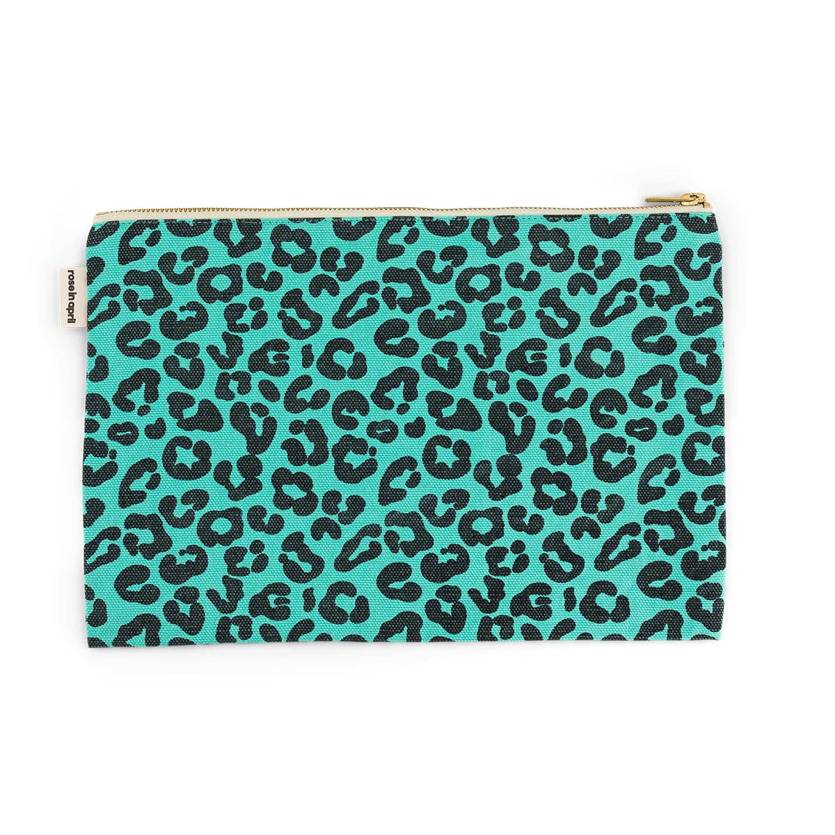 Lili Pouch Leopard - Green