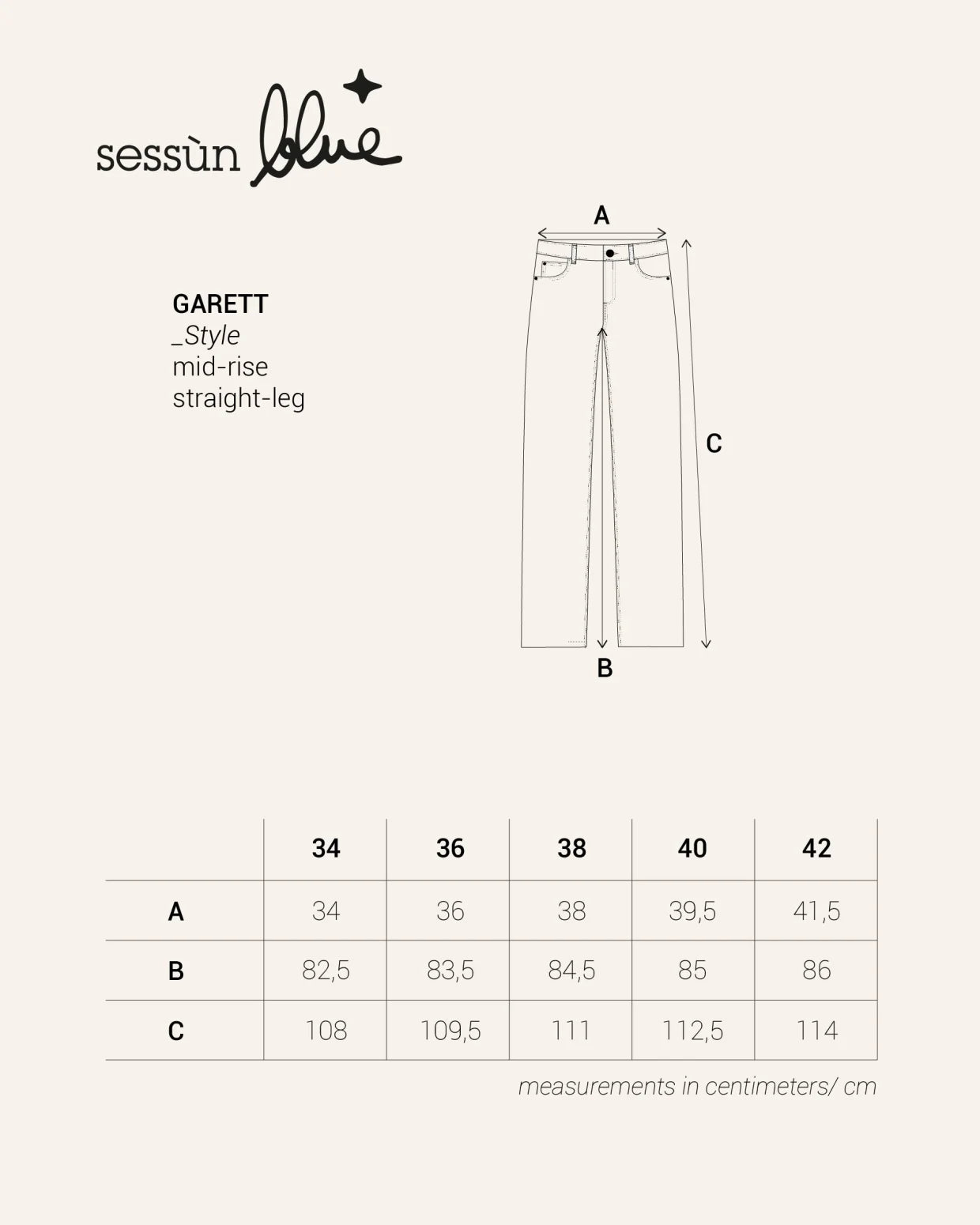 Garett - Original Blue