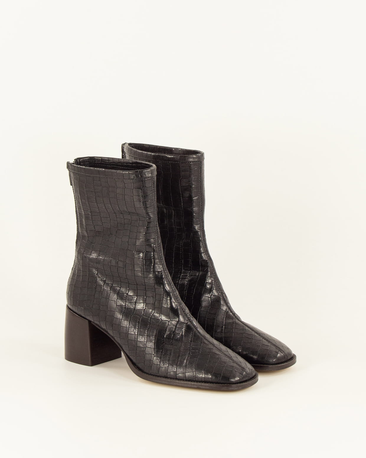 Gypqueen Boots  - Croco Black