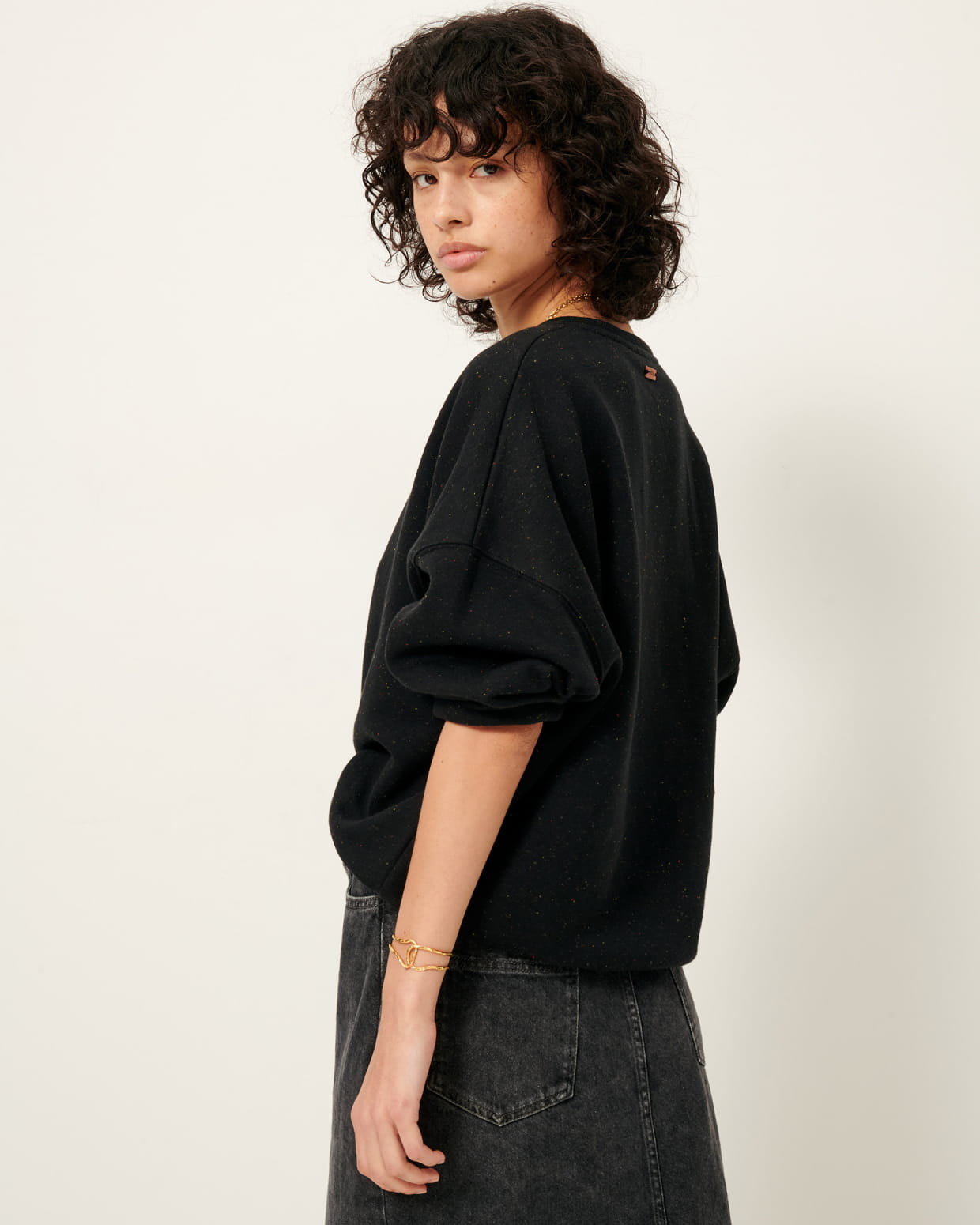 Chebbi Sweatshirt - Black Granit