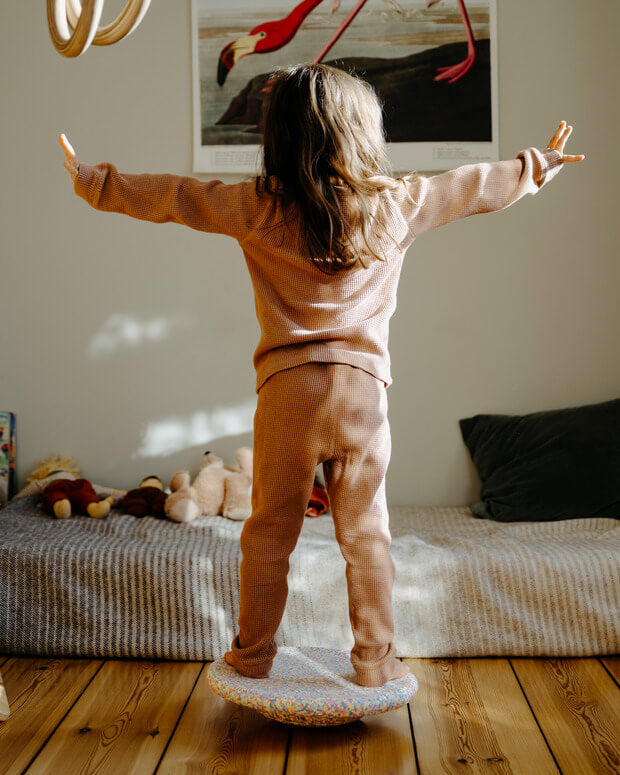 Stapelstein Balance Board Confetti Pastel