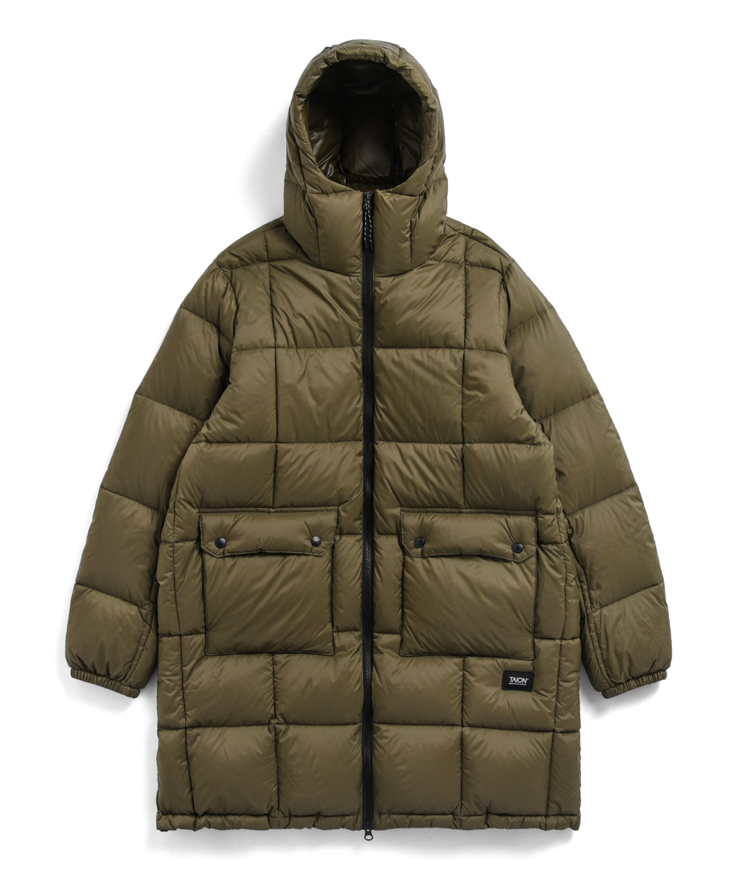 Mountain Hooded Down Parka - Olive