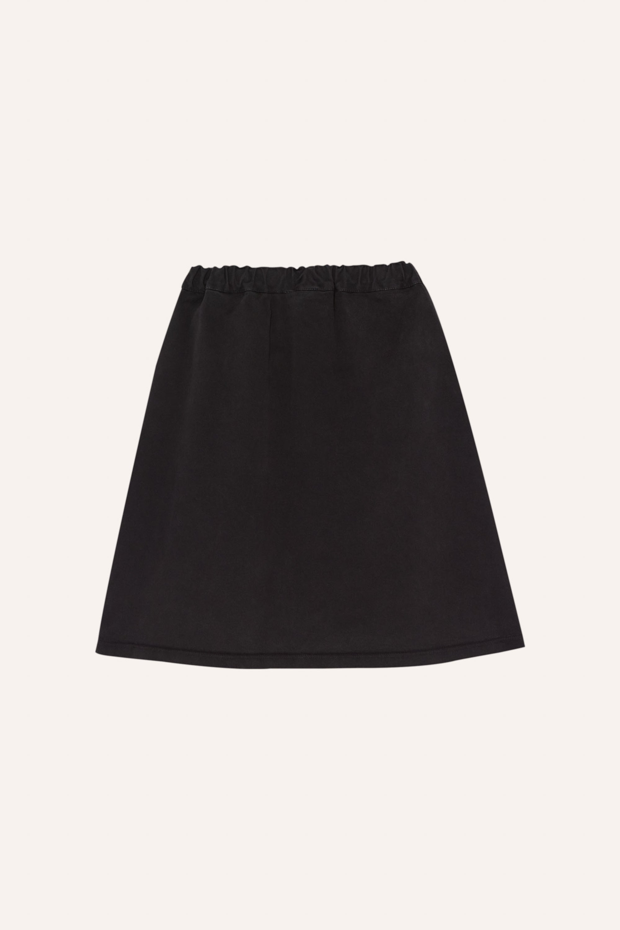 Denim Skirt - Grey
