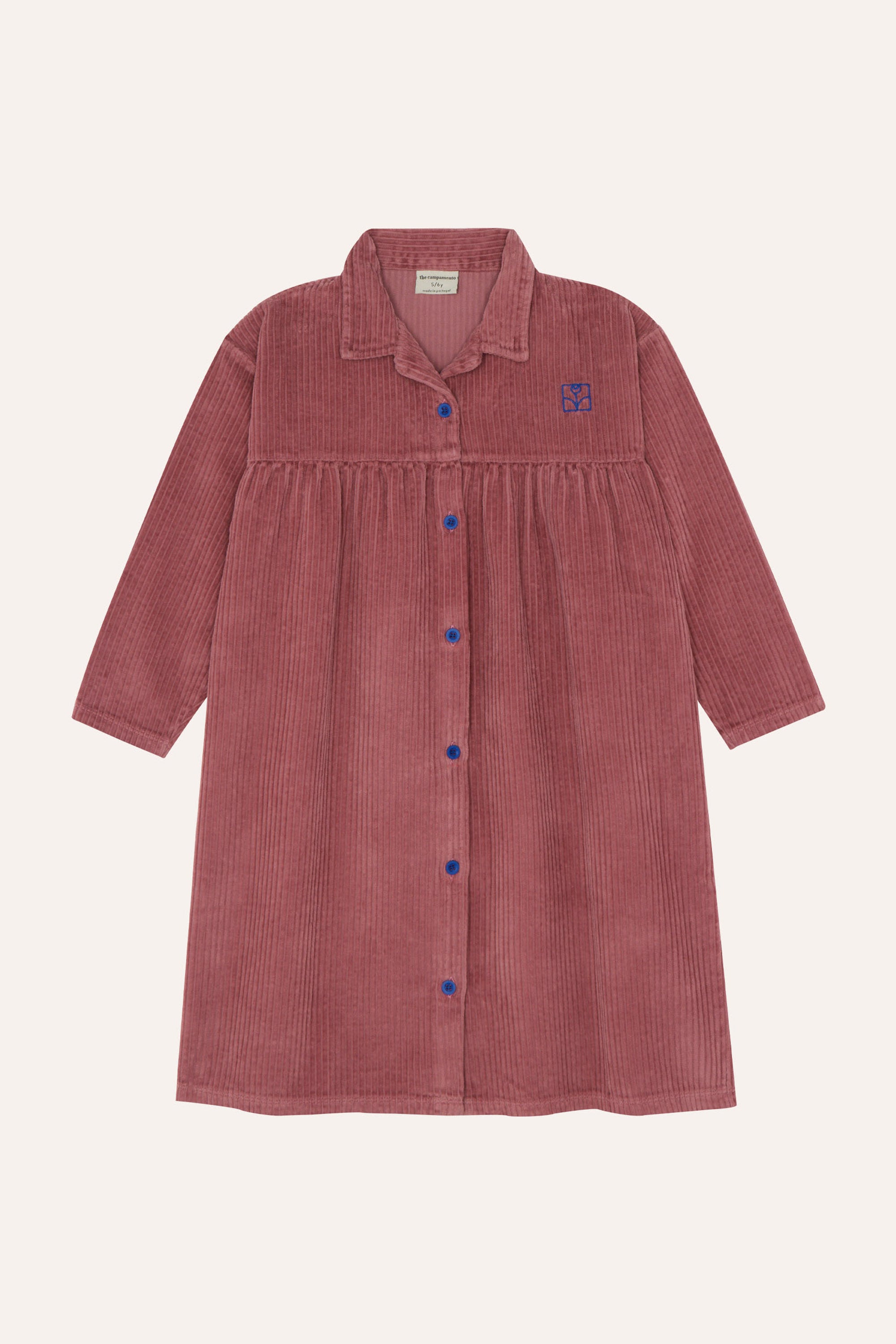 Cord Kleid - Purple