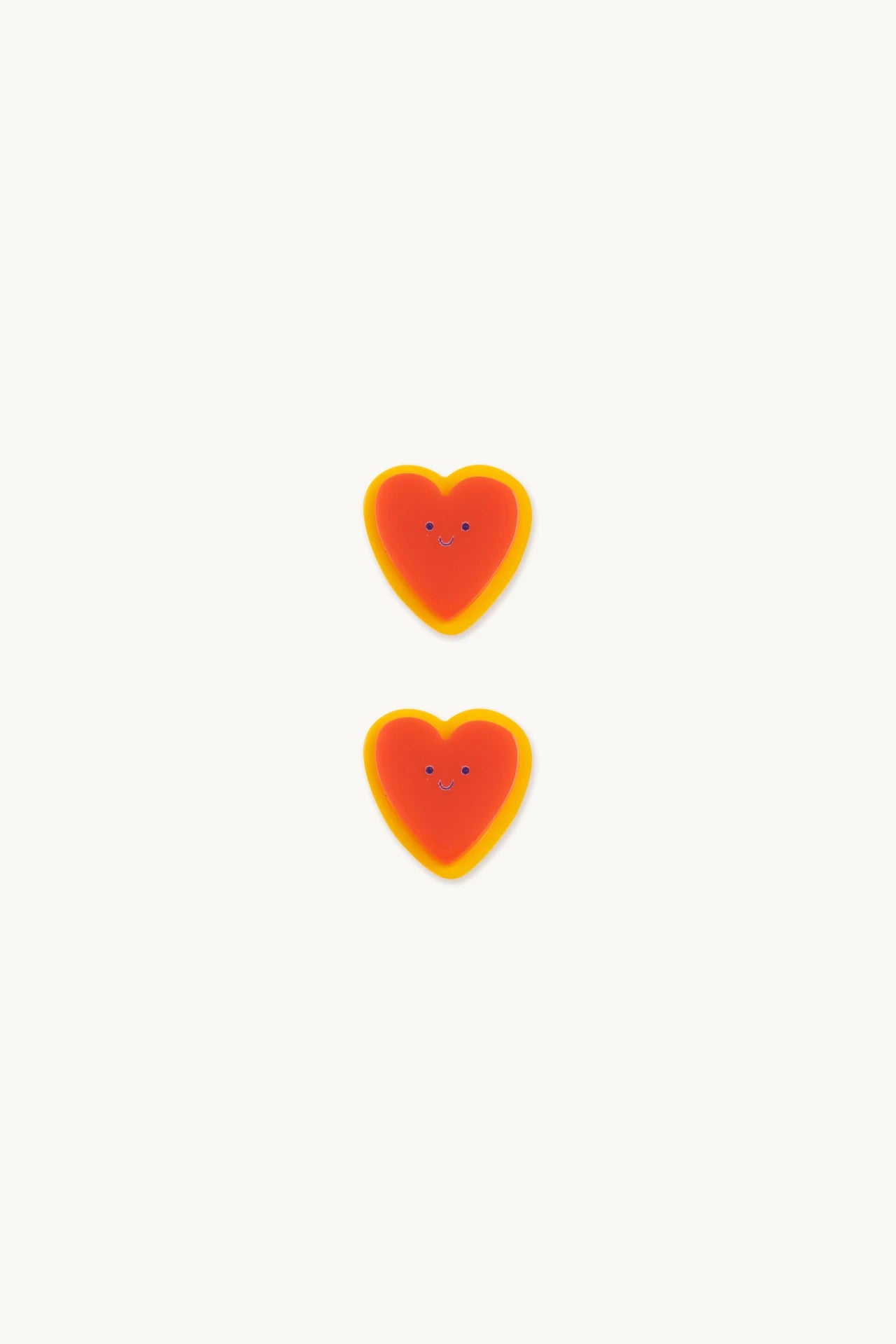 Heart Shoe Charm - Summer Red