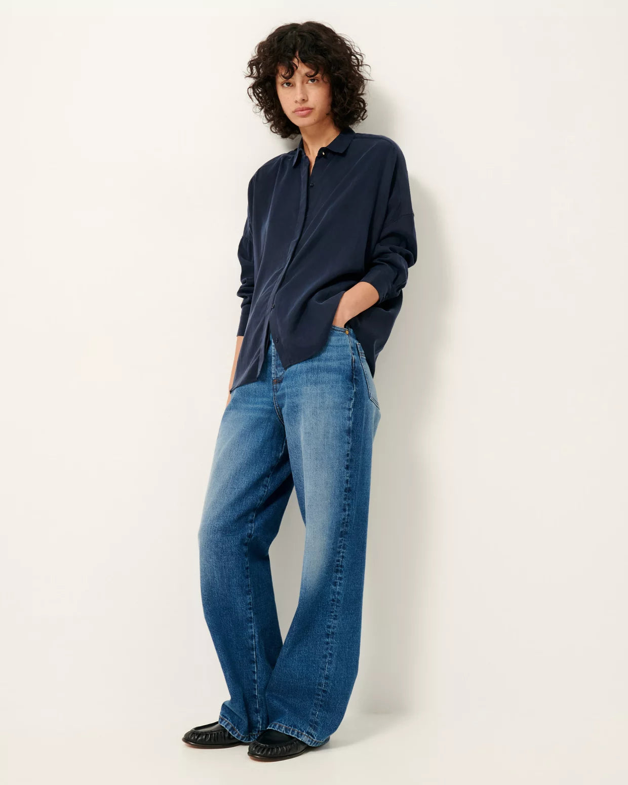 Lady D Hemd – Navy