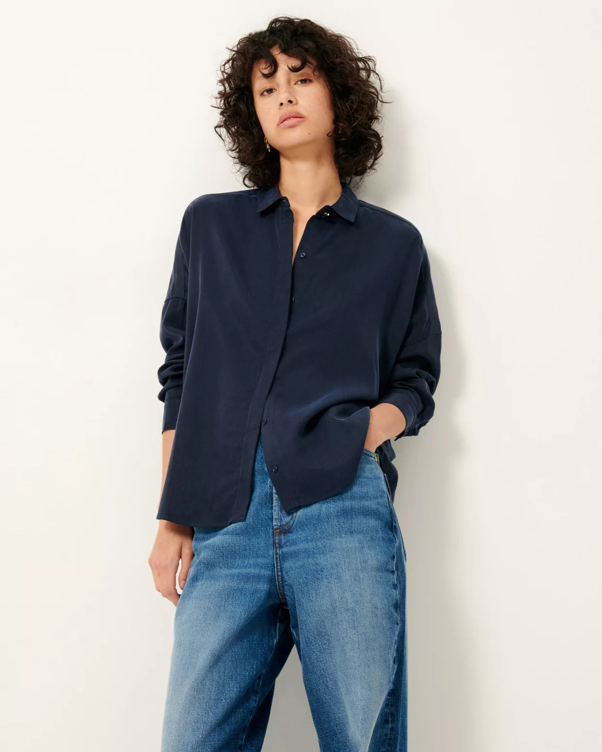 Lady D Hemd – Navy