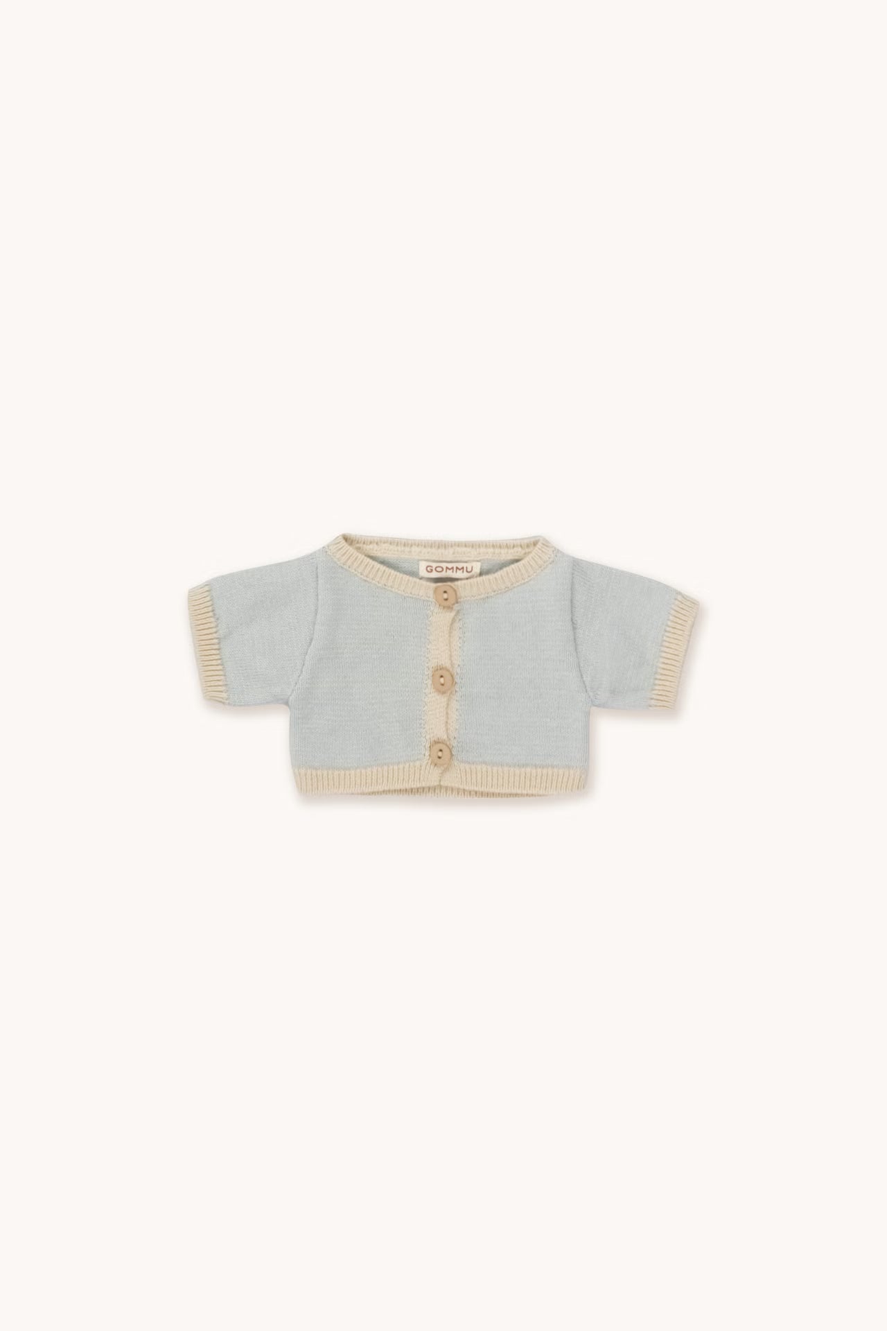 Micro Stripes Cardigan - Blue Sky/Sand