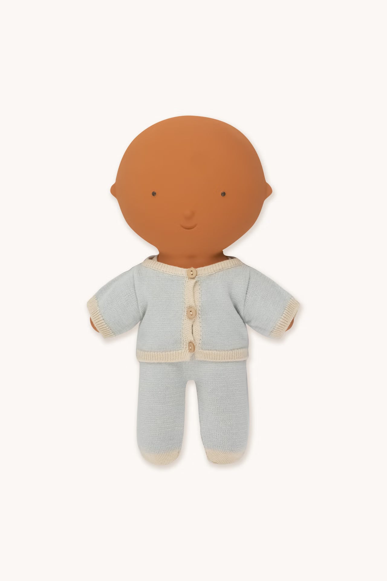 Micro Stripes Cardigan - Blue Sky/Sand