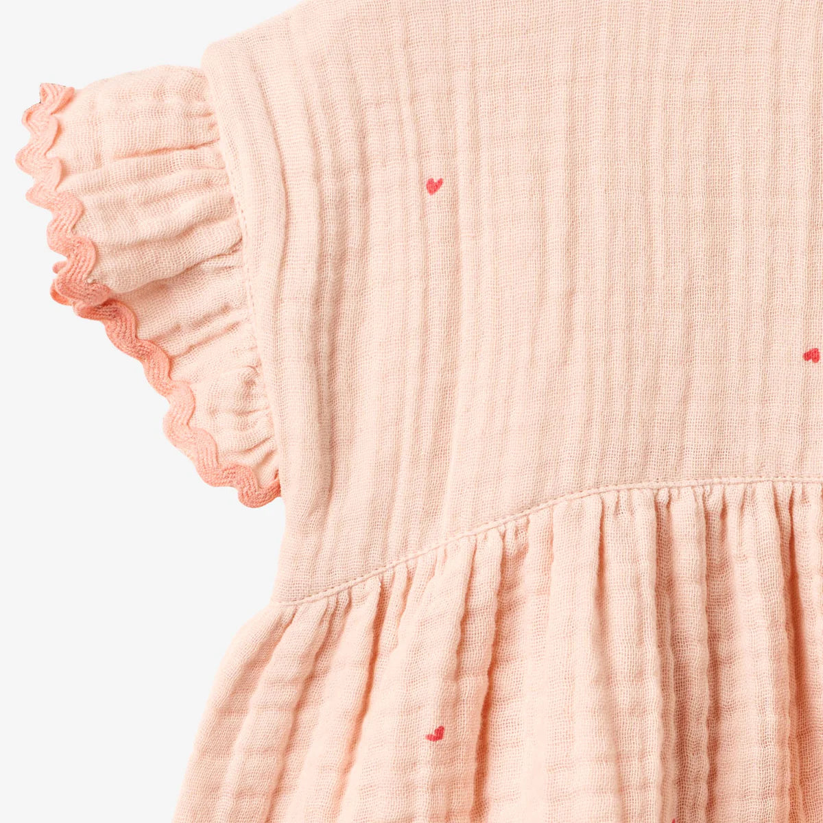 Lace Thit Baby Dress - Powder Hearts
