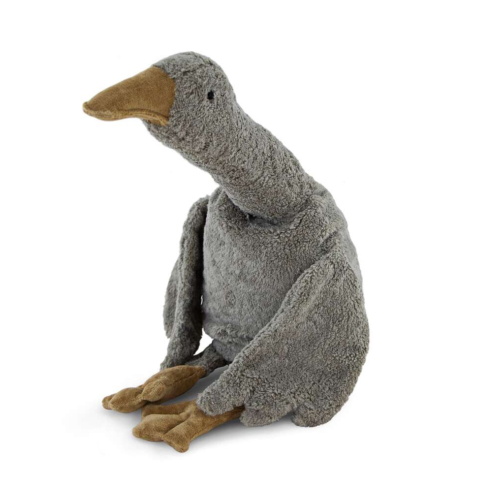 Kuscheltier Gans Gross, grau