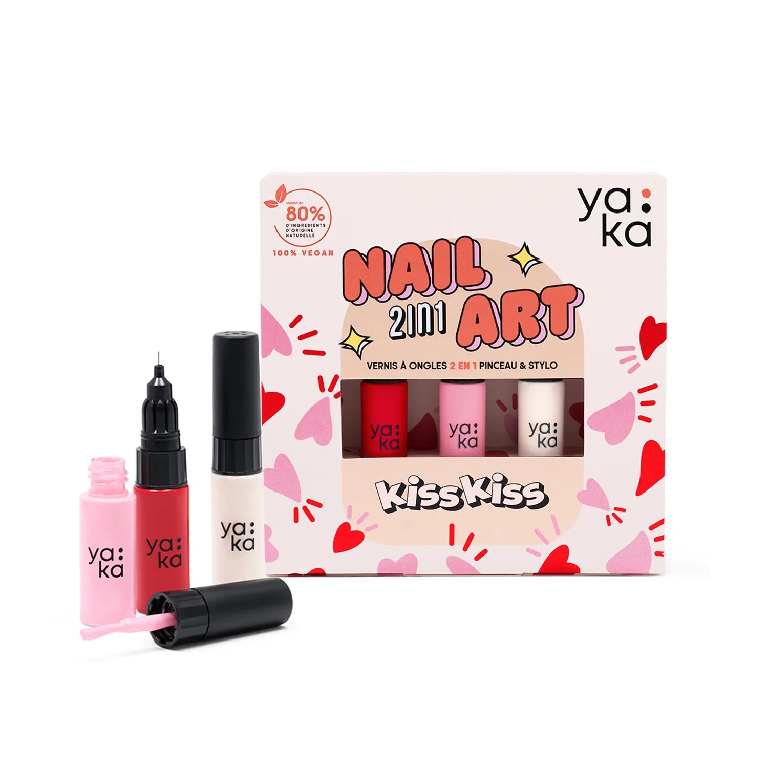 Nail Art Kit - Kiss Kiss