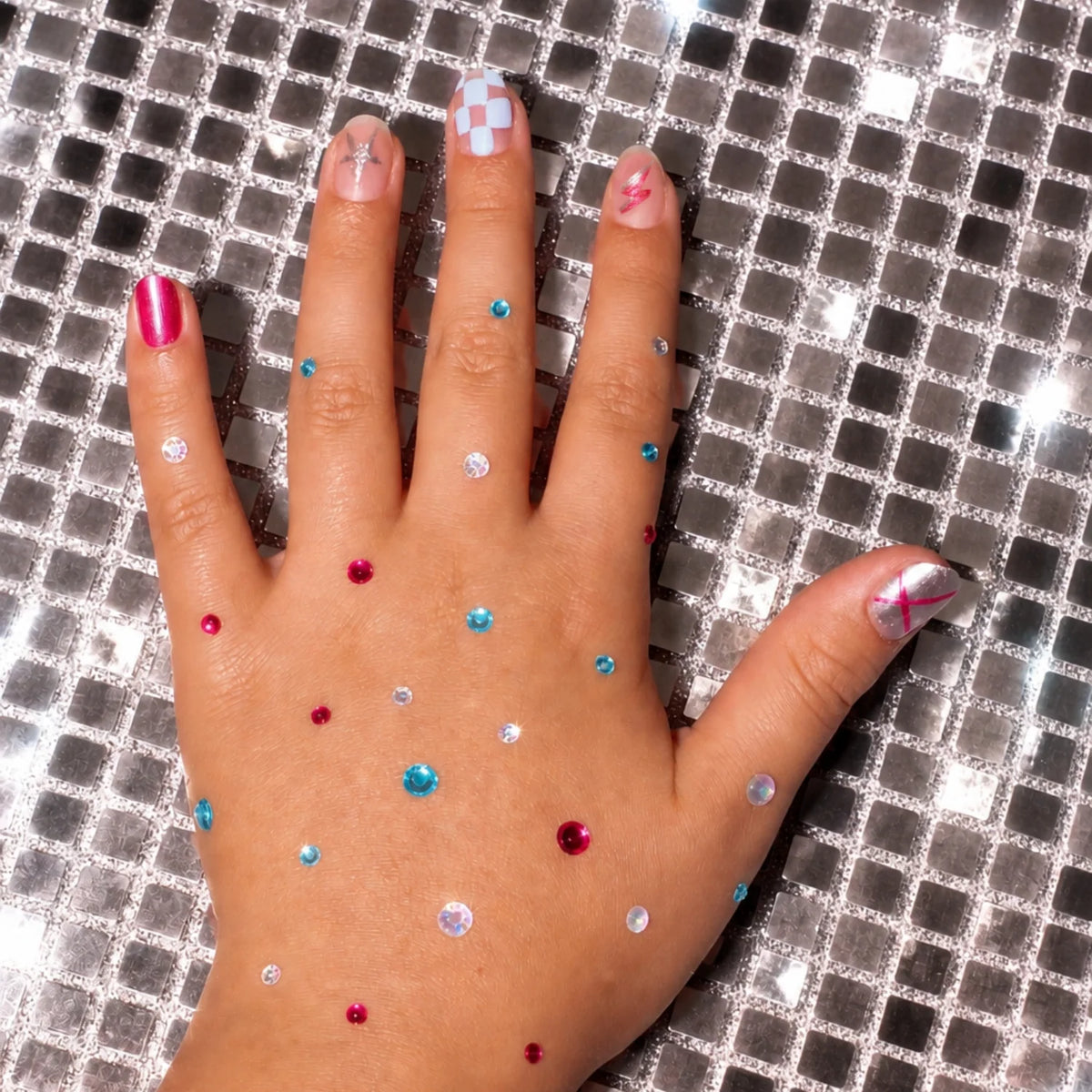 Nail Art Kit - Disco Flash