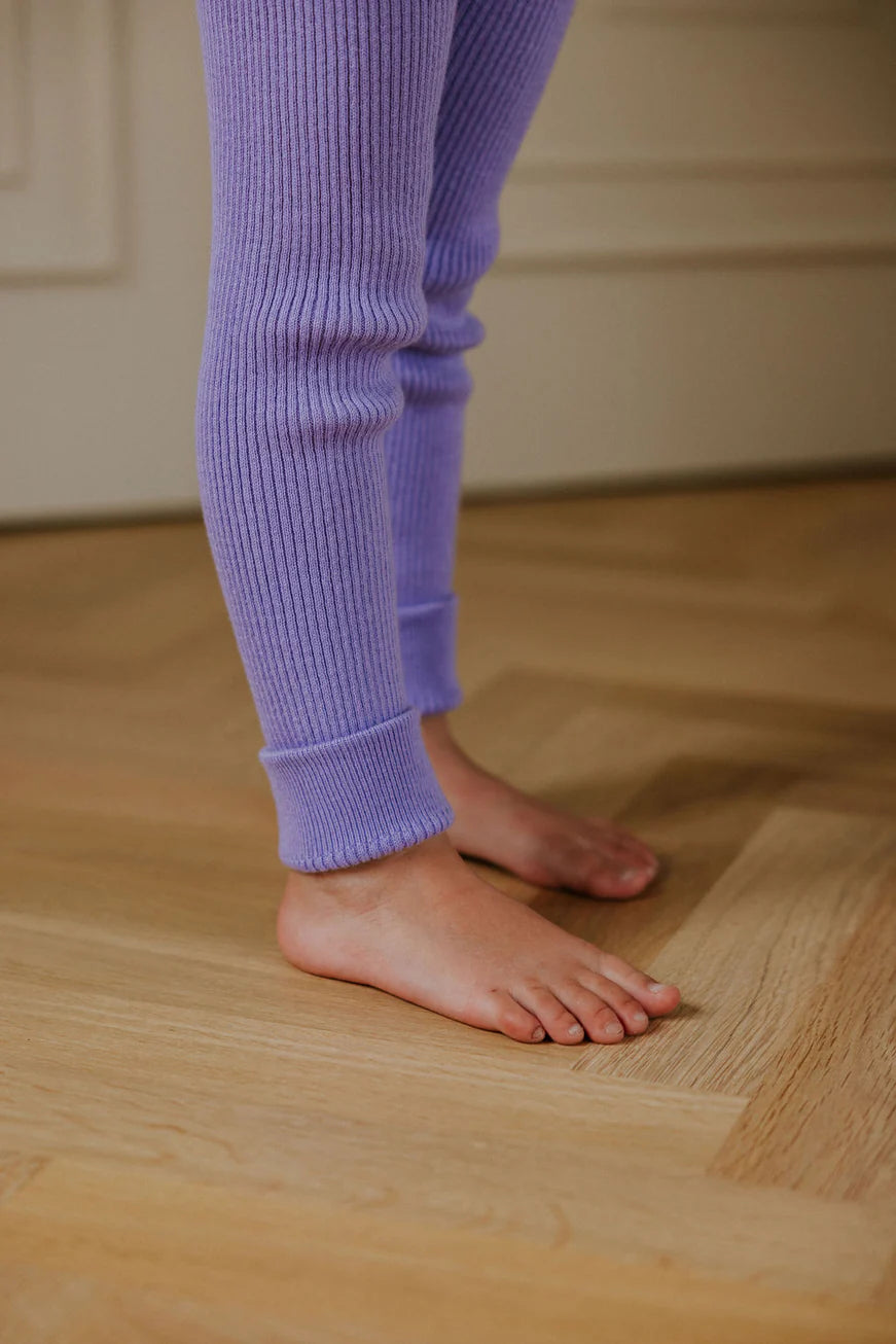 Knitted Leggings - Lavender