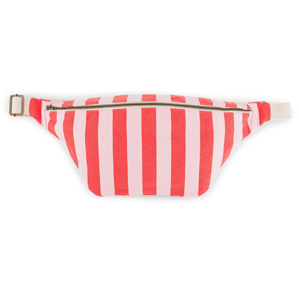 Gürteltasche Banana Stripes - Candy/Rot