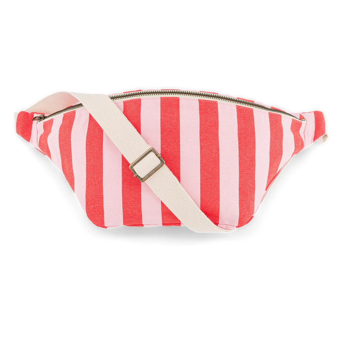 Gürteltasche Banana Stripes - Candy/Rot
