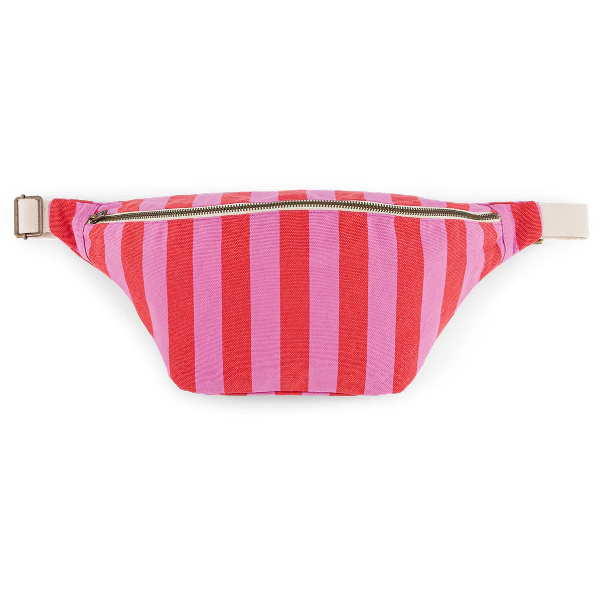 Gürteltasche Banana Stripes - Orchid/Red