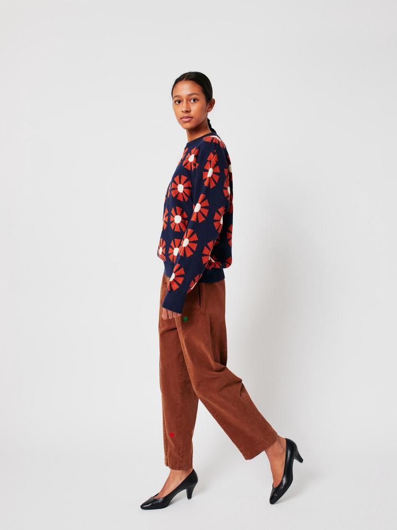 Brown Cocoon Pants