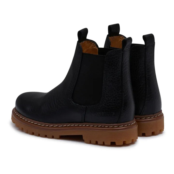 Kids Chelsea Stiefel Tracksole - Black