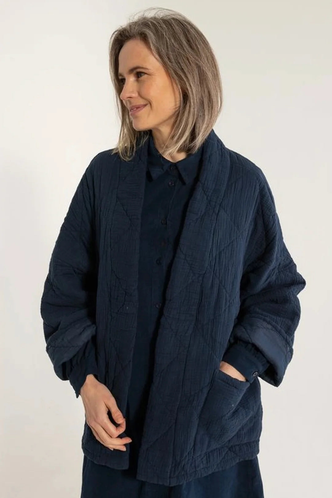 Danekatrin Steppjacke - Deep Blue