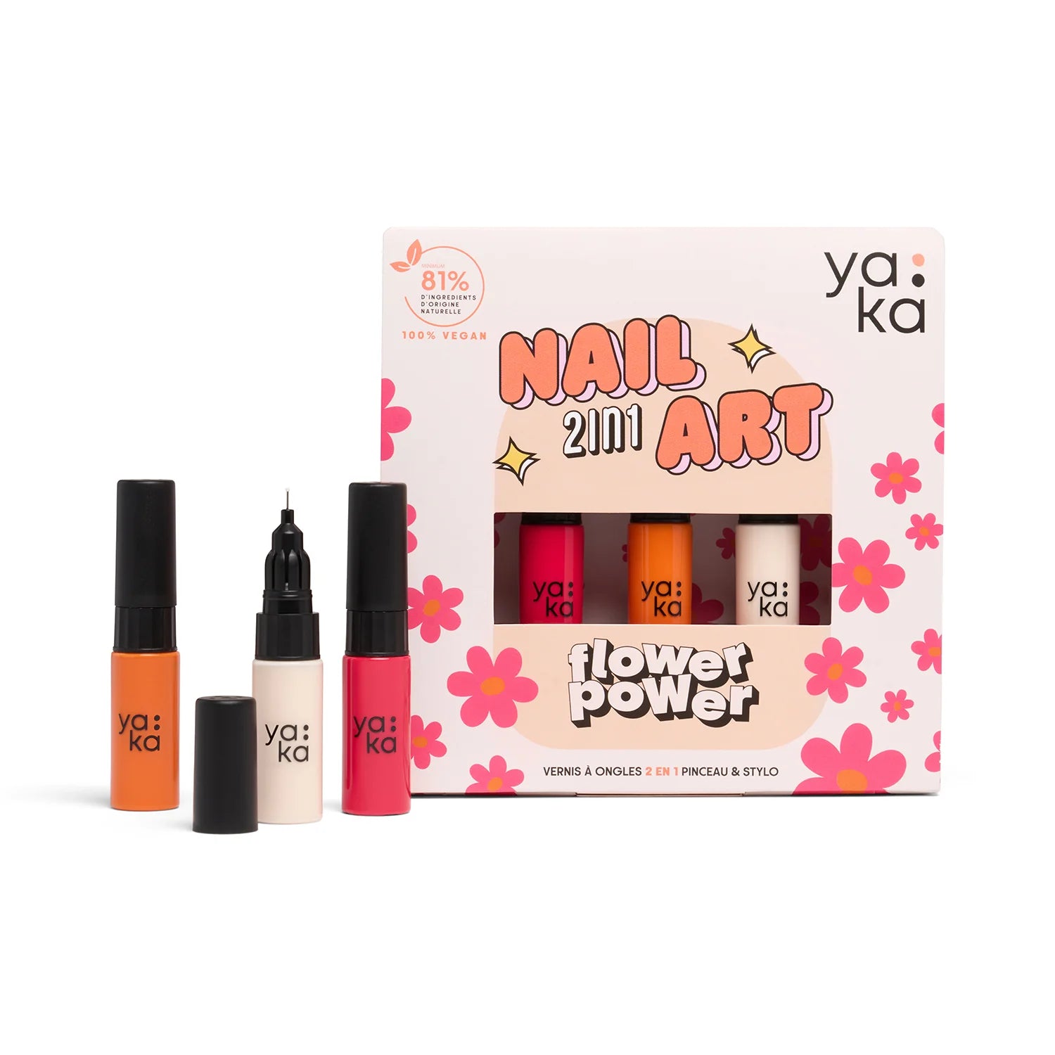 Nail Art Kit - Flower Power