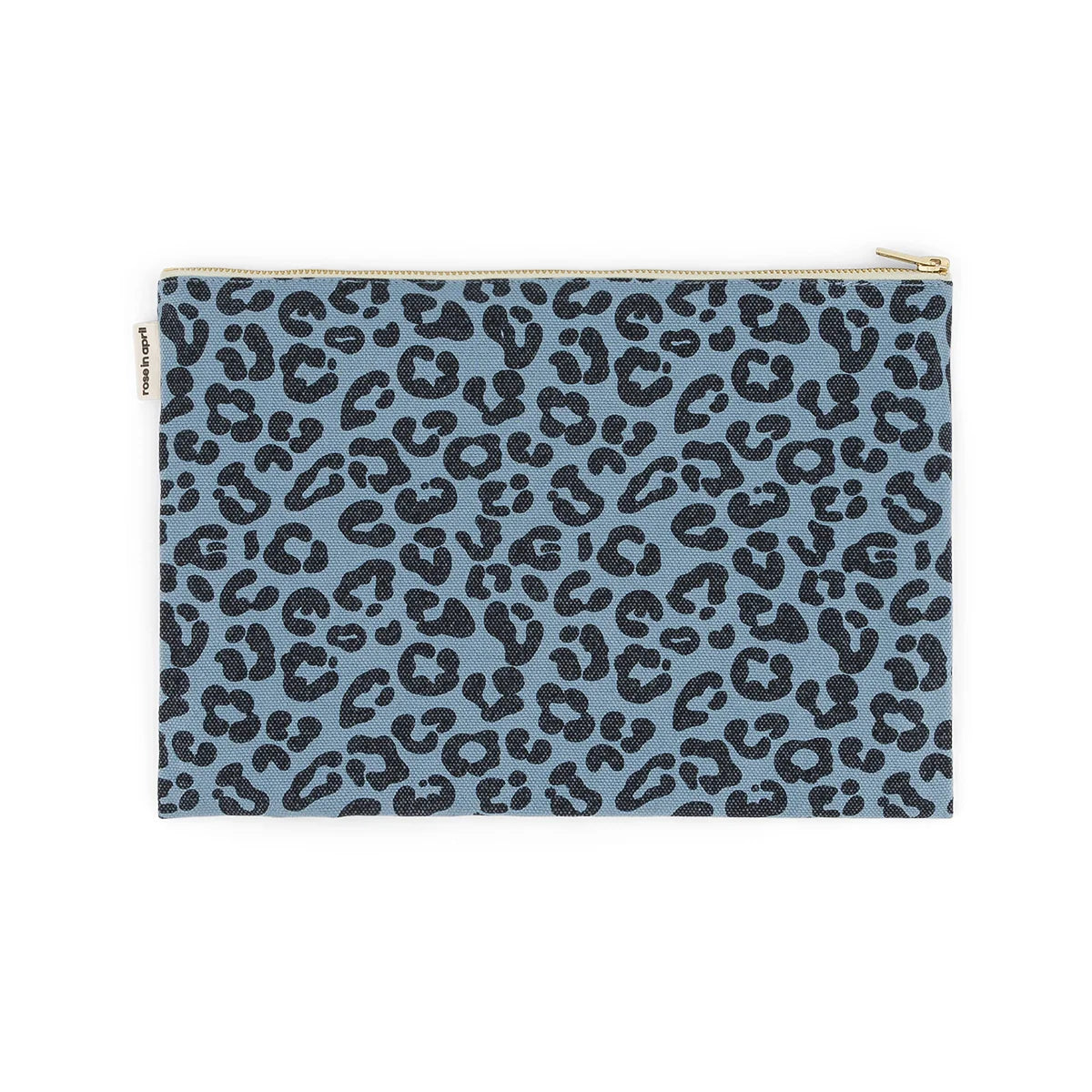 Pouch Lili Leopard - Blau