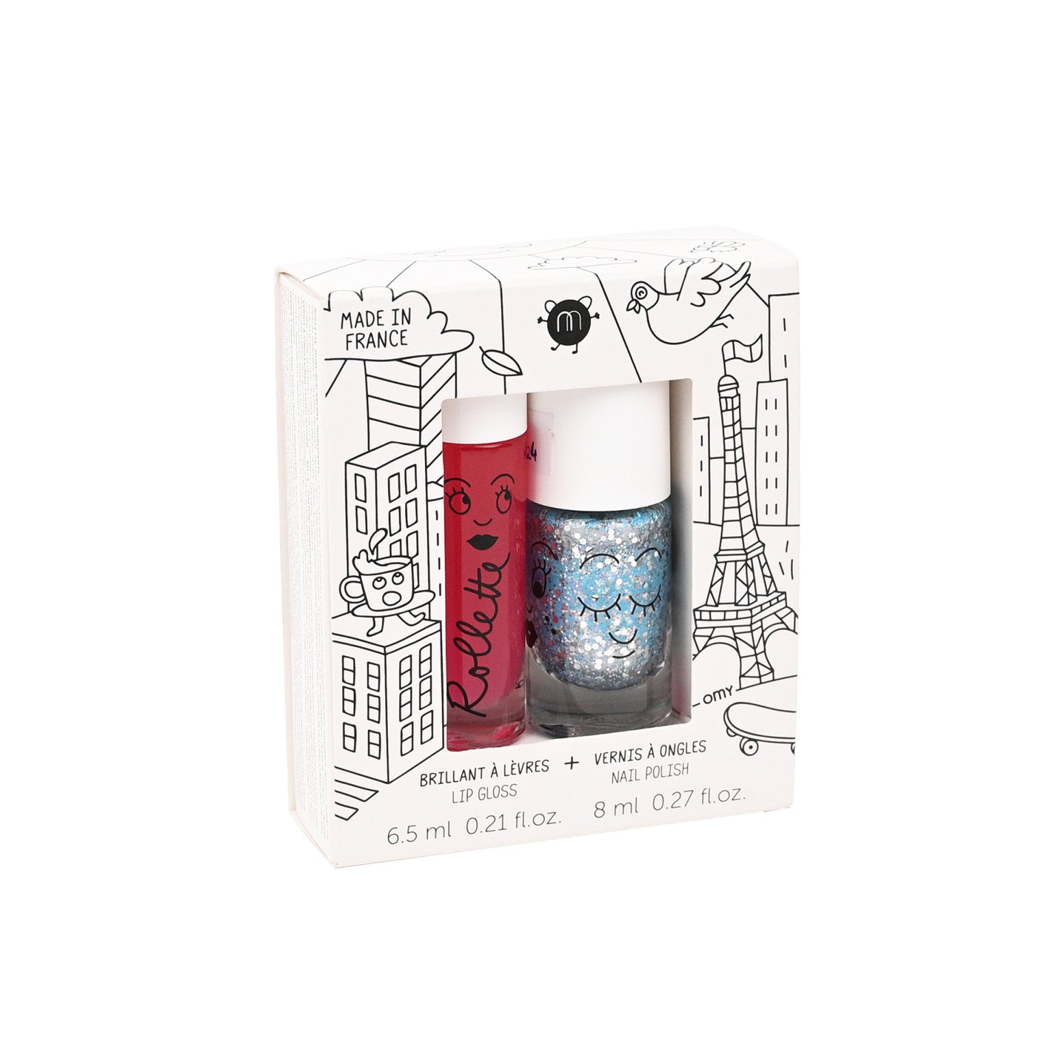 Kinderschminkset Magical- Nagellack und Lipgloss