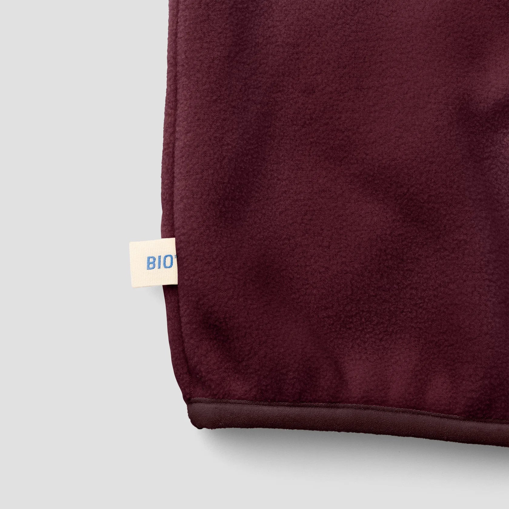 Avan Bio-Fleecejacke - Mulberry/Dark Rose