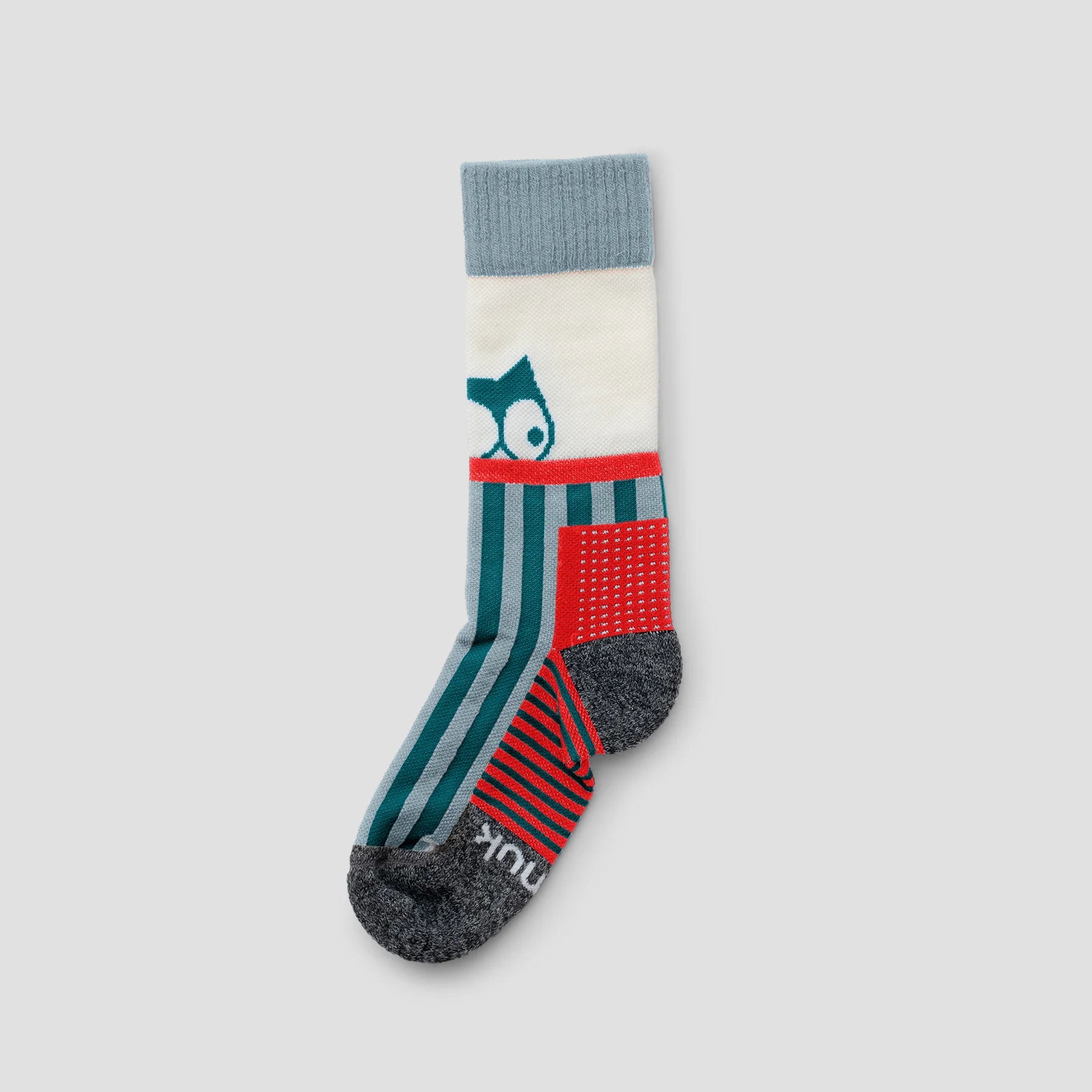 Gusto Merino Wandersocken - Deep Petrol / Ice Blue