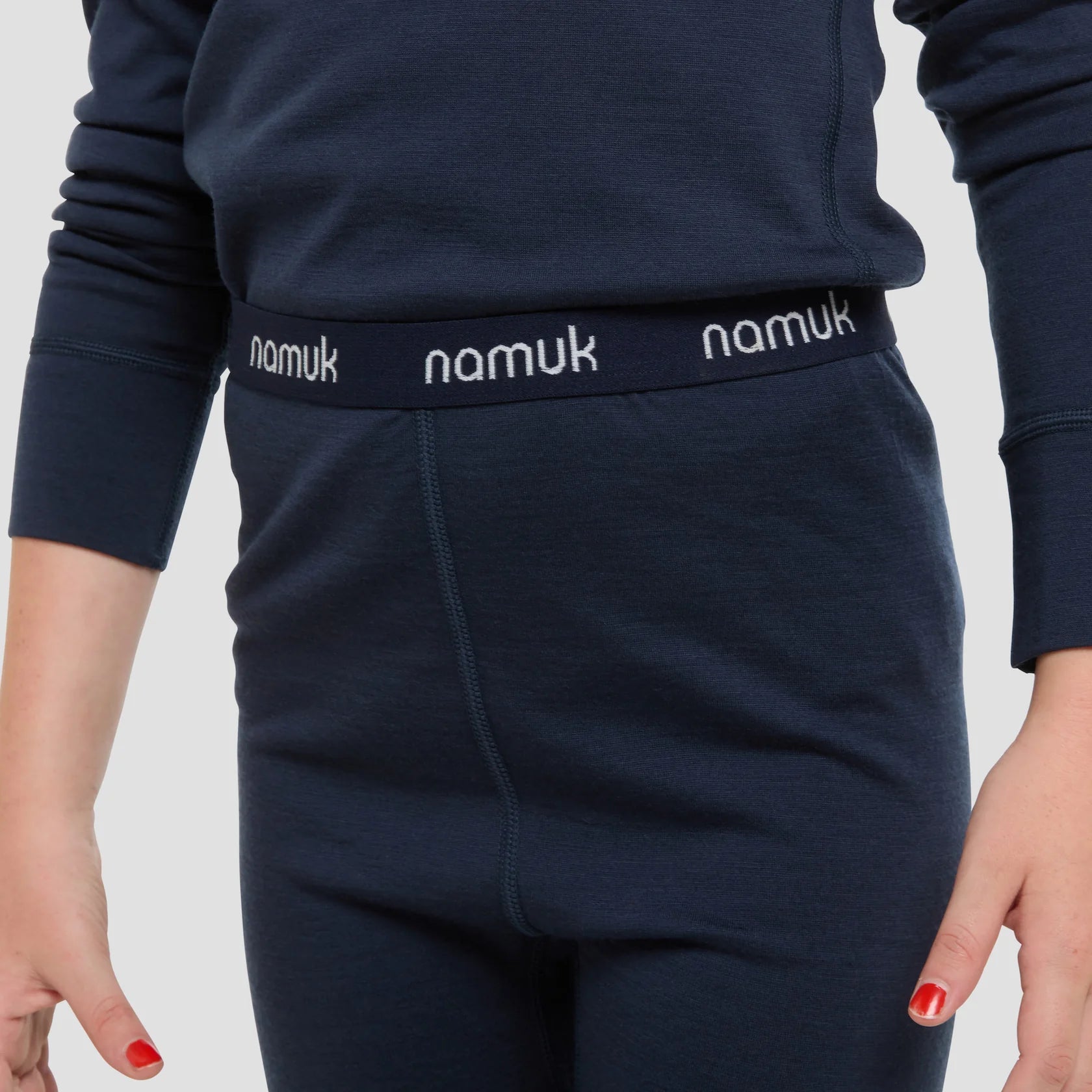 Sova Merino Leggings - Navy