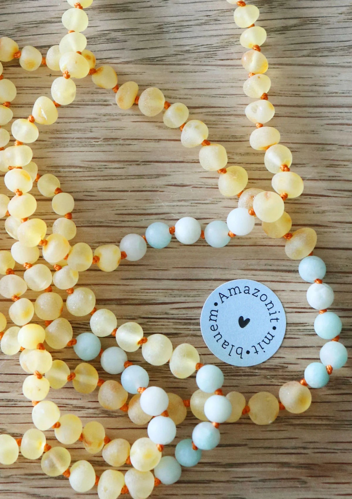 Baby Bernstein-Ketteli | Lemon-Blue Amazonite