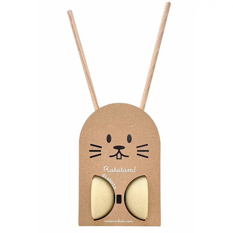 Diabolo - Glitzer Weiss