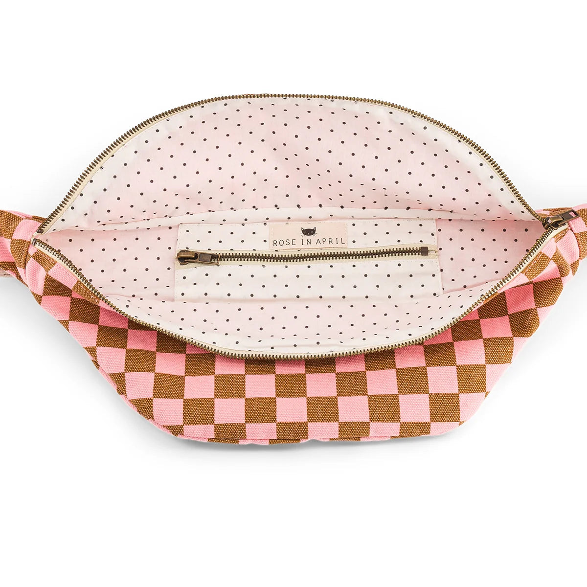Gürteltasche Banana Check - Strawberry